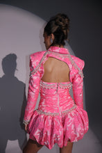 Load image into Gallery viewer, The MONICA Sweetheart Top, Dropped Waist Puffball Skirt and Cropped Blazer