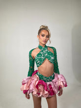 Load image into Gallery viewer, The SAFIYA Lace Skirt - Green