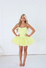 Load image into Gallery viewer, The GLIMMERA Dress - Beaded Lace in Lime