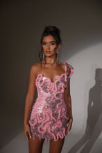 Load image into Gallery viewer, The KALEEN Dress with Rope and Diamond Embellishments