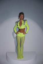 Load image into Gallery viewer, The NEON ANGEL Cropped Blazer and Trousers