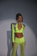 Load image into Gallery viewer, The NEON ANGEL Cropped Blazer and Trousers