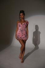 Load image into Gallery viewer, The KALEEN Dress with Rope and Diamond Embellishments
