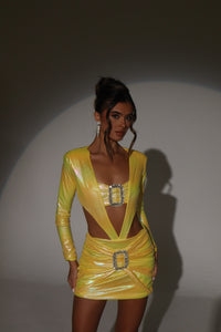 The ELIZA Bodysuit and Skirt