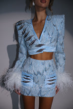Load image into Gallery viewer, The FRENCH KISS Cropped Jacket and Skirt