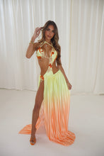Load image into Gallery viewer, The AURELIA Bodysuit and Maxi Skirt with Diamanté Embellishments