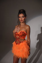 Load image into Gallery viewer, The BIANCA Dress in Hot Orange