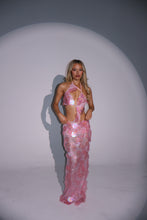 Load image into Gallery viewer, The RENEE Sequin Bodysuit and Maxi Skirt (Baby Pink)