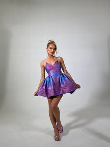 The KEONI Dress in Ombré Snake