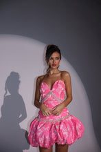 Load image into Gallery viewer, The MONICA Sweetheart Top and Dropped Waist Puffball Skirt