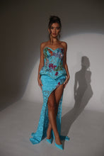 Load image into Gallery viewer, The RAVINA Embellished Basque and Skirt