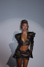 Load image into Gallery viewer, The ROXANA Leopard Jacket and Skirt