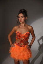 Load image into Gallery viewer, The BIANCA Dress in Hot Orange