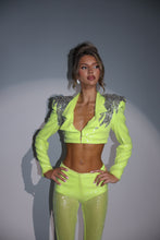 Load image into Gallery viewer, The NEON ANGEL Cropped Blazer and Trousers