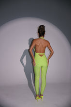 Load image into Gallery viewer, The FREYA Studded Jumpsuit in Flo Yellow