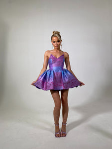 The KEONI Dress in Ombré Snake