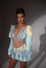 Load image into Gallery viewer, The LAURELL Beaded Lace Co-Ord with 3D Flowers and Chain details
