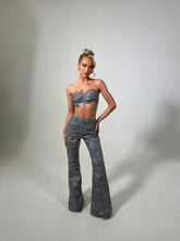 Load image into Gallery viewer, The ASTER Denim Bralet with Pins