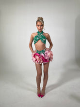 Load image into Gallery viewer, The SAFIYA Lace Wrap Top - Green