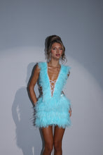 Load image into Gallery viewer, The IT GIRL Feather Dress