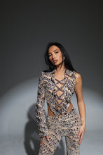 Load image into Gallery viewer, The LAYLA Bodysuit and Leggings in Beaded Sequin Mesh