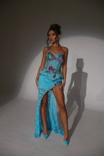 Load image into Gallery viewer, The RAVINA Embellished Basque and Skirt