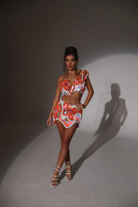 The NYLAH Beaded Sequin Co-Ord with Rope detail