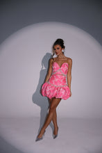 Load image into Gallery viewer, The MONICA Sweetheart Top and Dropped Waist Puffball Skirt
