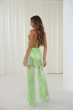 Load image into Gallery viewer, The ZIA Beaded Fringe Top and Trousers