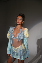 Load image into Gallery viewer, The LAURELL Beaded Lace Co-Ord with 3D Flowers and Chain details