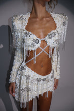 Load image into Gallery viewer, The MARTINI Sequin Dress with Embellishments and Beaded Fringing