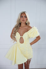 Load image into Gallery viewer, The MEADOW Dress - Beaded Tassle Base with Satin Details