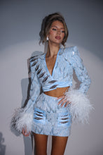 Load image into Gallery viewer, The FRENCH KISS Cropped Jacket and Skirt