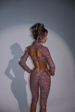 Load image into Gallery viewer, The ZARINA Sequin Top and Capri Leggings