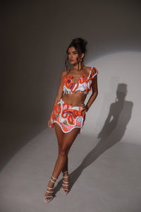 The NYLAH Beaded Sequin Co-Ord with Rope detail