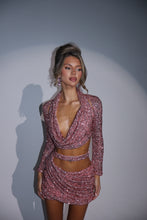 Load image into Gallery viewer, The ZARINA Sequin Top and Mini Skirt