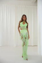 Load image into Gallery viewer, The ZIA Beaded Fringe Top and Trousers