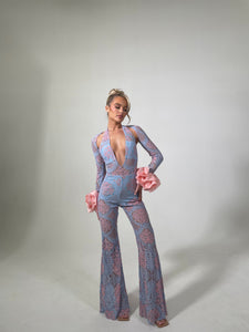 The SAFIYA Lace Jumpsuit and Bolero