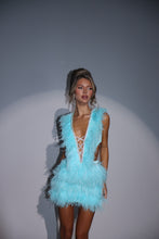 Load image into Gallery viewer, The IT GIRL Feather Dress