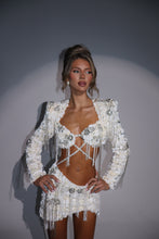 Load image into Gallery viewer, The MARTINI Sequin Dress with Embellishments and Beaded Fringing