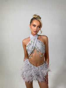 The KIMIKA Feather Skirt