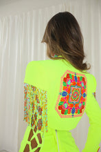 Load image into Gallery viewer, The AZURE Cropped Blazer, Skirt and Choker