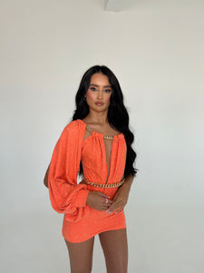 The SUMMER Skirt (Orange)