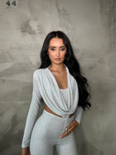 Load image into Gallery viewer, The EVELYN Jumpsuit (White/Silver)