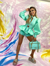 Load image into Gallery viewer, STORMI LUXE CO-ORD JACKET (MINT)