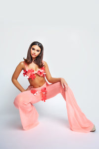 ORIANA TROUSER (CORAL)