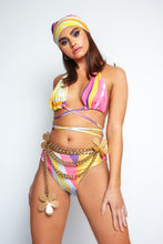 Load image into Gallery viewer, FLOWER CHAIN BELT (GOLD)