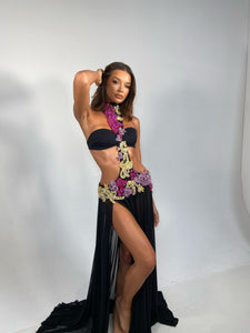 Black/ Multi - SARANYA 3 Piece