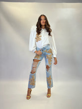 Load image into Gallery viewer, The JEWEL Jeans - Gold