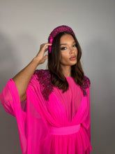 Load image into Gallery viewer, Pink - FREYA Headband with diamonds